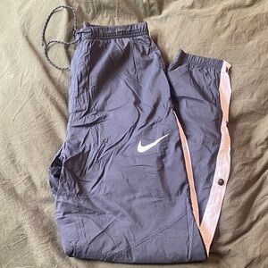Nike Black Pants with White Accents